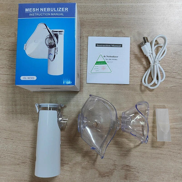 Mini Portable Nebulizer – Silent, USB Rechargeable